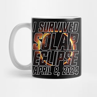 I Survived Solar Eclipse April 8, 2024 v4 Mug